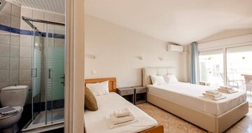 Aparthotel Marialena - izba - letecký zájazd CK Turancar - Grécko, Thasos,Potos