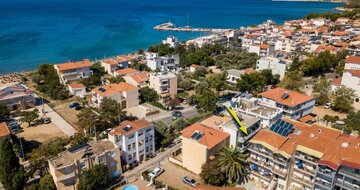 Aparthotel Marialena -panoráma - letecký zájazd CK Turancar - Grécko, Thasos,Potos