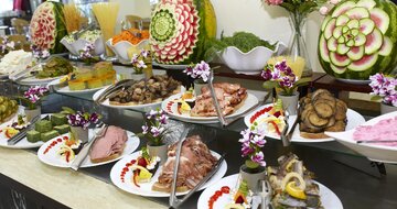 Grand hotel Nirvana - reštaurácia - letecký a autobusový zájazd CK Turancar - Bulharsko, Slnečné Pobrežie