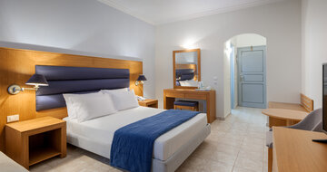 Hotel Lydia Maris Resort - dvojlôžková izba s výhľadom na bazén - letecký zájazd CK Turancar (Rodos, Kolymbia)