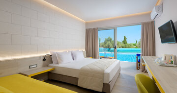 Hotel Lydia Maris Resort - izba exclusive so zdieľaným bazénom - letecký zájazd CK Turancar (Rodos, Kolymbia)