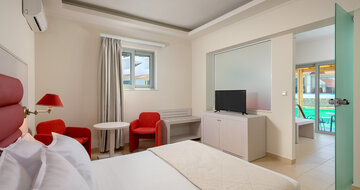 Hotel Lydia Maris Resort - rodinná izba - letecký zájazd CK Turancar (Rodos, Kolymbia)