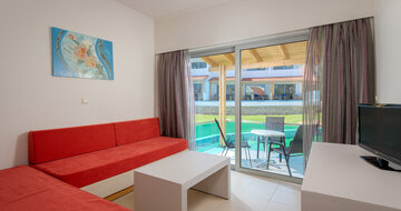 Hotel Lydia Maris Resort - rodinná izba - letecký zájazd CK Turancar (Rodos, Kolymbia)