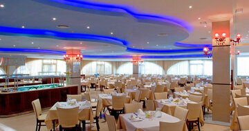 Hotel Lydia Maris Resort - reštaurácia - letecký zájazd CK Turancar (Rodos, Kolymbia)