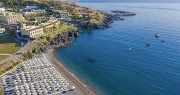 Hotel Lindos Royal Resort - hotelový rezort - letecký zájazd CK Turancar (Rodos, Vlycha-Lindos)