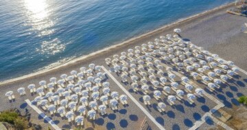 Hotel Lindos Royal Resort - pláž - letecký zájazd CK Turancar (Rodos, Vlycha-Lindos)