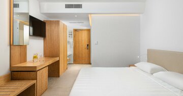 Hotel Lindos Royal Resort - dvojlôžková izba - letecký zájazd CK Turancar (Rodos, Vlycha-Lindos)