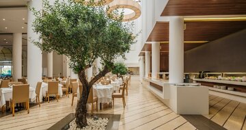 Hotel Lindos Royal Resort - reštaurácia - letecký zájazd CK Turancar (Rodos, Vlycha-Lindos)