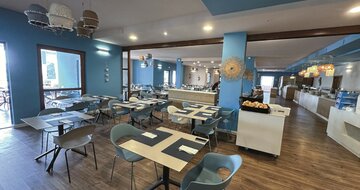 Hotel Mimose Beach Village - reštaurácia - letecký zájazd CK Turancar - Sardínia, Badesi