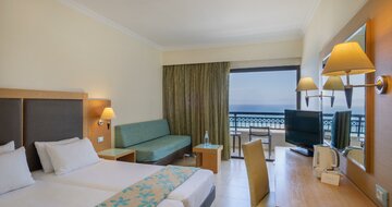 Hotel Sol By Melia Cosmopolitan Rhodes - dvojlôžková izba sea view- letecký zájazd CK Turancar (Rodos, Ixia)