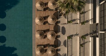 Hotel Cook´s Club - pohľad na bazén - letecký zájazd CK Turancar (Rodos, Kolymbia)