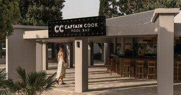 Hotel Cook´s Club - bar - letecký zájazd CK Turancar (Rodos, Kolymbia)