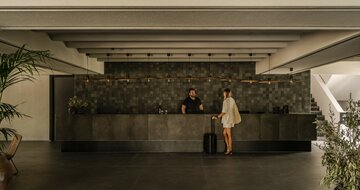 Hotel Cook´s Club - recepcia - letecký zájazd CK Turancar (Rodos, Kolymbia)