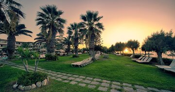Hotel D´Andrea Mare beach - záhrada - letecký zájazd CK Turancar (Ialyssos, Rodos)