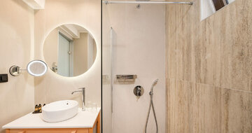 Hotel D´Andrea Mare beach - kúpelňa - letecký zájazd CK Turancar (Ialyssos, Rodos)