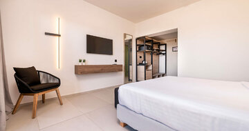 Hotel D´Andrea Mare beach - dvojlôžková izba - letecký zájazd CK Turancar (Ialyssos, Rodos)