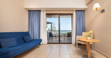 Hotel D´Andrea Mare beach - rodinná izba s výhľadom na more - letecký zájazd CK Turancar (Ialyssos, Rodos)