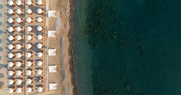 Hotel Port Royal Villas - pohľad na pláž - letecký zájazd CK Turancar (Rodos, Kolymbia)