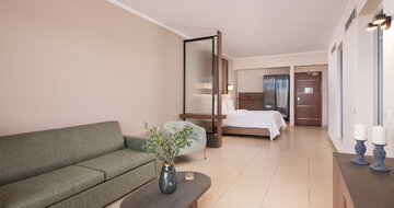 Hotel Kresten Royal Euphoria - junior suita s výhľadom na more - letecký zájazd CK Turancar (Rodos, Kallithea)