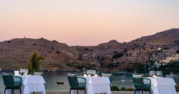 Hotel Lindos Grand Resort@SPA - reštaurácia - letecký zájazd CK Turancar (Rodos, Vlycha-Lindos)