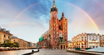 CK Turancar, autobusový poznávací zájazd, Krakow a Wroclaw, Krakow, Bazilika Panny Márie