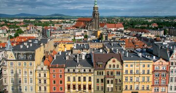 CK Turancar, autobusový poznávací zájazd, Krakow a Wroclaw, Swidnica, Historické centrum