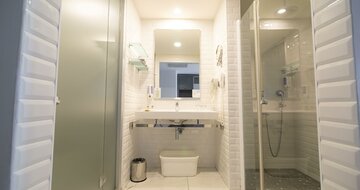 Sunprime C-lounge - kúpeľňa - letecký zájazd Turancar - Turecko, Alanya