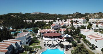 Hotel  Cyprotel Faliraki - letecký záber - letecký zájazd CK Turancar (Rodos, Faliraki)