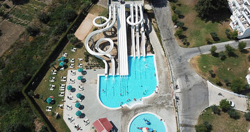Hotel  Cyprotel Faliraki - letecký záber - letecký zájazd CK Turancar (Rodos, Faliraki)