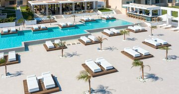 Hotel Sun Beach Resort - bazén pre dospelých - letecký zájazd CK Turancar (Ialyssos, Rodos)