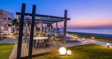 Hotel Sun Beach Resort - sedenie pri pláži - letecký zájazd CK Turancar (Ialyssos, Rodos)