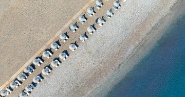 Hotel Sun Beach Resort - pláž - letecký zájazd CK Turancar (Ialyssos, Rodos)
