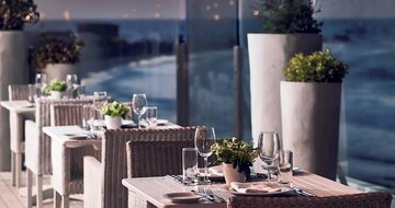 Knossos Beach Bungalows Suites - bufetová reštaurácia - letecký zájazd CK Turancar - Kréta, Kokkini Hani 