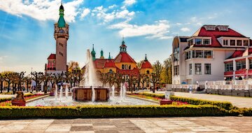 CK Turancar, autobusový poznávací zájazd, Poľsko - Mazúrske jazerá, Sopot, cetnrum mesta