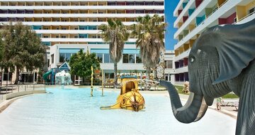 Hotel Esperides Beach Resort - bazén - letecký zájazd CK Turancar - Faliraki, Rodos