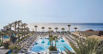 Hotel Esperides Beach Resort - bazén a pláž - letecký zájazd CK Turancar - Faliraki, Rodos