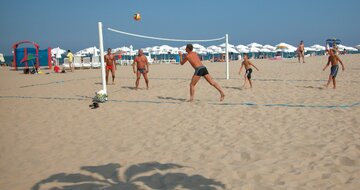 Burgas Beach - plážový volejbal - letecký a autobusový zájazd CK Turancar - Bulharsko, Slnečné pobrežie