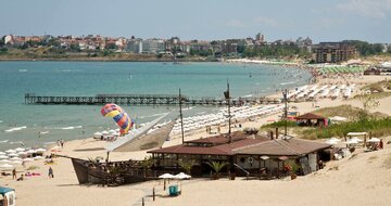 Burgas Beach - pláž - letecký a autobusový zájazd CK Turancar - Bulharsko, Slnečné pobrežie