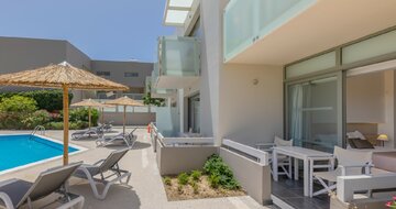 Hotel Akti Palace -  izba so zdieľaným bazénom - zájazd CK Turancar - Kardamena, Kos
