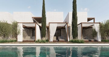 Theros All Suite Hotel - junior suity so spoločným bazénom - letecky zájazd CK Turancar - Lambi, Kos