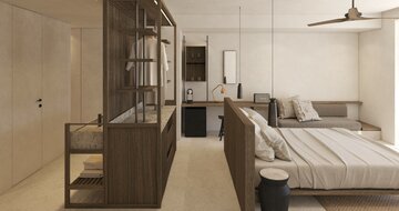 Theros All Suite Hotel - junior suita so spoločným bazénom - letecky zájazd CK Turancar - Lambi, Kos