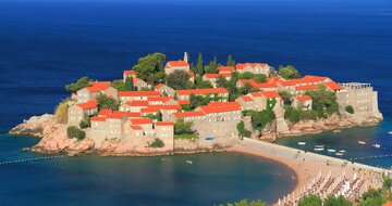Autobusové poznávacie zájazdy CK Turancar, Čierna Hora a poklady Balkánu, Sveti Stefan
