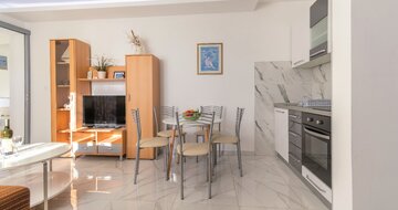 Apartmány Jakeševič - apartmán - autobusový zájazd CK Turancar - Chorvátsko, Baška Voda