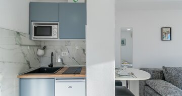 Apartmány Jakeševič - apartmán - autobusový zájazd CK Turancar - Chorvátsko, Baška Voda