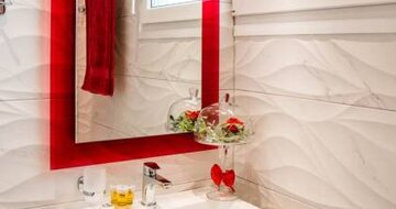 Hotel Potos -kúpeľňa - autobusový zájazd CK Turancar - Grécko, Thasos, Limenariaria