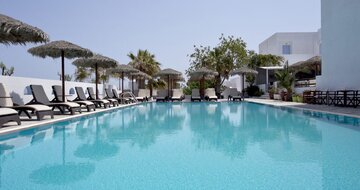 Hotel Alexandra - bazén - Santorini - Kamari - letecký zájazd CK TURANCAR