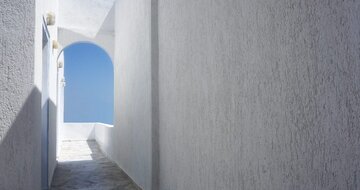 Hotel Alexandra -exteriér - Santorini - Kamari - letecký zájazd CK TURANCAR