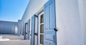 Hotel Alexandra -exteriér - Santorini - Kamari - letecký zájazd CK TURANCAR