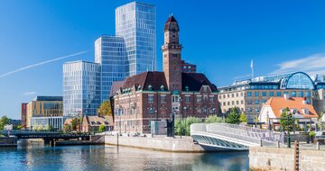 Letecké poznávacie zájazdy CK Turancar, Kodaň a Malmö – pôvab Škandinávie,Urban landscape of Malmo