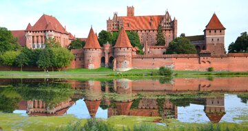 CK Turancar, letecký poznávací zájazd, Poľsko - baltské pobrežie, Malbork castle